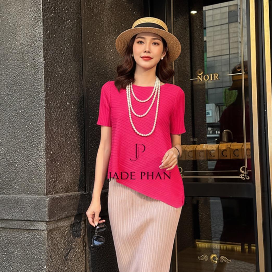 Áo Jennie dập ly cao cấp JADEPHAN freesize nhiều màu — ảnh 10