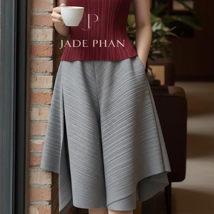 Quần Emma dập ly cao cấp JADEPHAN freesize nhiều màu — ảnh 4