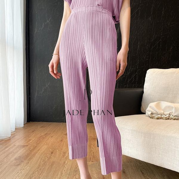 Quần Daisy dập ly cao cấp JADEPHAN xếp ly lò xo freesize — ảnh 12