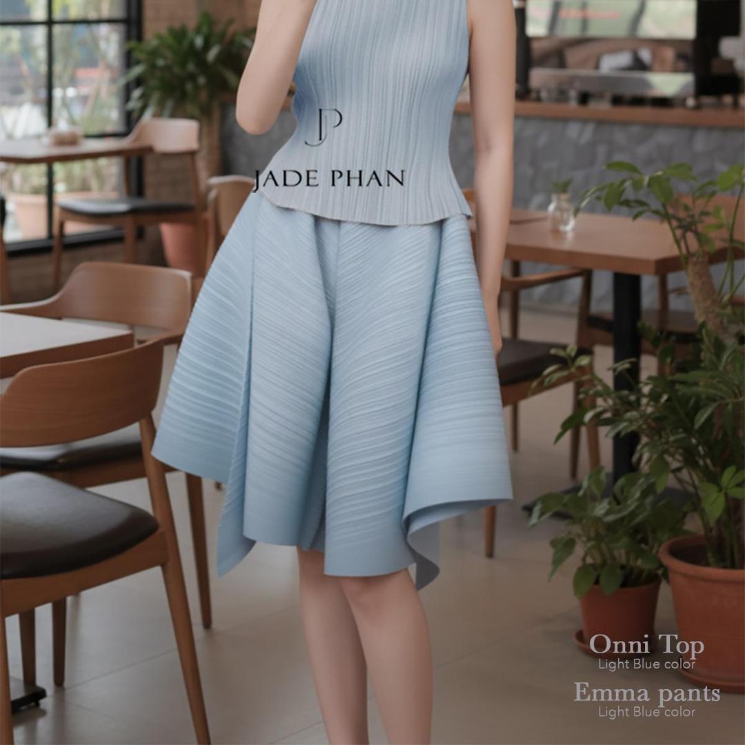 Quần Emma dập ly cao cấp JADEPHAN freesize nhiều màu — ảnh 9