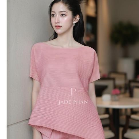 Set gồm áo và chân váyKatle Holly xếp ly, bộ áo và chân váy cao cấp nhiều màu — ảnh 17
