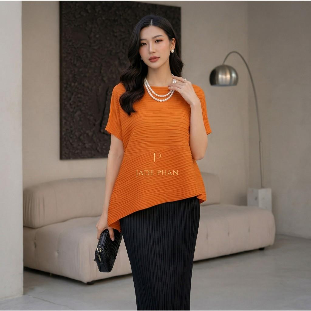 Set áo nhiều màu và chân váy ĐenKatle Holly xếp ly, bộ áo và chân váy bút chì — ảnh 16
