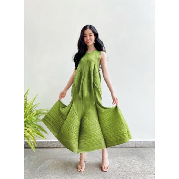 Váy Jeunesse dập ly cao cấp JADEPHAN thanh lịch nhiều màu